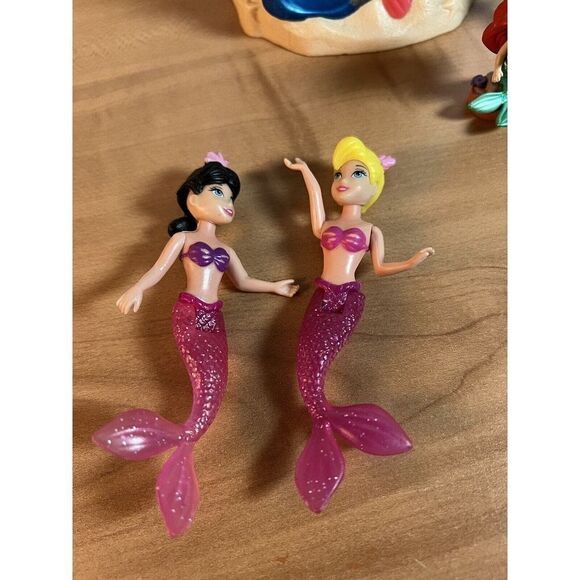 Disney Little Mermaid Toy Bundle Animators Littles Castle Prince Eric - Picture 2 of 11